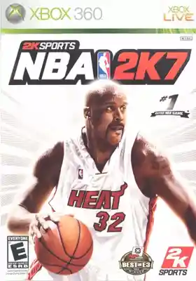 NBA 2K7 (USA) box cover front